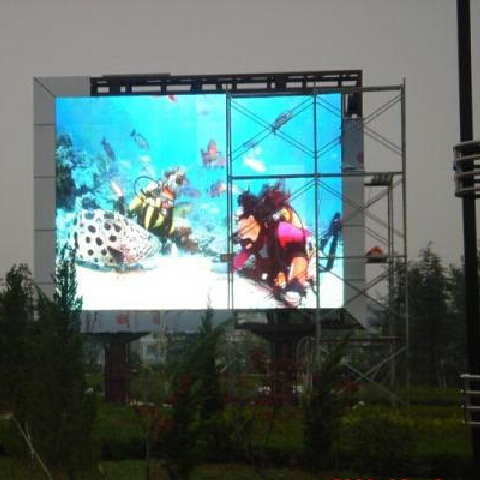 户外全彩P14 2R1G1B